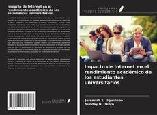 Buchcover von Impacto de Internet en el rendimiento académico de los estudiantes universitarios
