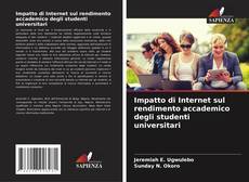 Capa do livro de Impatto di Internet sul rendimento accademico degli studenti universitari 
