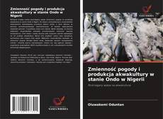 Buchcover von Zmienność pogody i produkcja akwakultury w stanie Ondo w Nigerii