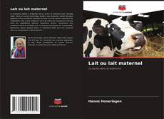 Buchcover von Lait ou lait maternel