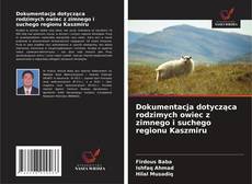 Buchcover von Dokumentacja dotycząca rodzimych owiec z zimnego i suchego regionu Kaszmiru