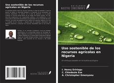 Copertina di Uso sostenible de los recursos agrícolas en Nigeria