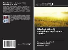 Estudios sobre la mutagénesis química en la haba kitap kapağı