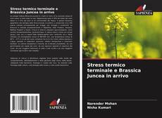 Capa do livro de Stress termico terminale e Brassica Juncea in arrivo 