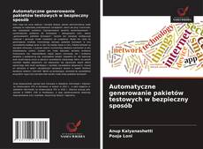 Buchcover von Automatyczne generowanie pakietów testowych w bezpieczny sposób