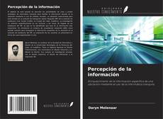 Buchcover von Percepción de la información