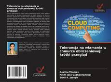 Tolerancja na włamania w chmurze obliczeniowej: krótki przegląd的封面