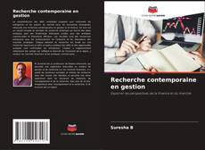 Buchcover von Recherche contemporaine en gestion