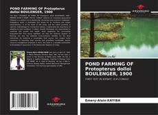 Couverture de POND FARMING OF Protopterus dolloï BOULENGER, 1900