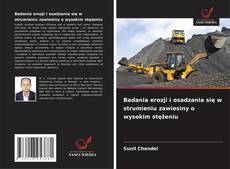 Copertina di Badania erozji i osadzania się w strumieniu zawiesiny o wysokim stężeniu
