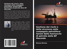 Buchcover von Gestione dei rischi e della sicurezza nelle compagnie petrolifere: lezioni dalla fuoriuscita di petrolio della BP Macondo