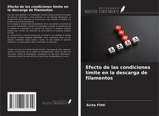 Buchcover von Efecto de las condiciones límite en la descarga de filamentos
