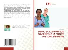 Portada del libro de IMPACT DE LA FORMATION CONTINUE SUR LA QUALITE DES SOINS INFIRMIERS