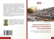 Capa do livro de Communication pour la santé dans la perspective environnementale 