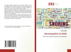 Ronchopathie et SAOS kitap kapağı