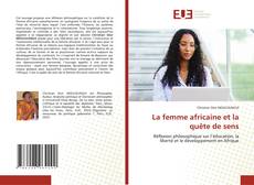 Capa do livro de La femme africaine et la quête de sens 