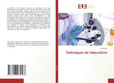Techniques de laboratoire的封面