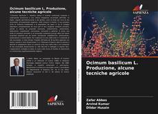 Buchcover von Ocimum basilicum L. Produzione, alcune tecniche agricole