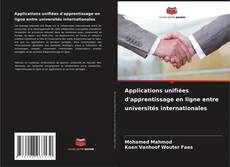 Buchcover von Applications unifiées d'apprentissage en ligne entre universités internationales