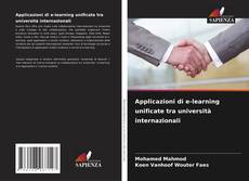 Buchcover von Applicazioni di e-learning unificate tra università internazionali