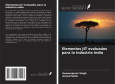 Buchcover von Elementos JIT evaluados para la industria india