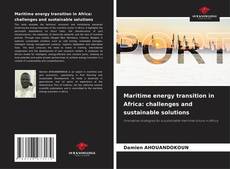 Bookcover of Maritime energy transition in Africa: challenges and sustainable solutions