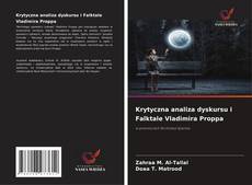 Copertina di Krytyczna analiza dyskursu i Falktale Vladimira Proppa