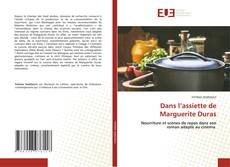 Capa do livro de Dans l’assiette de Marguerite Duras 