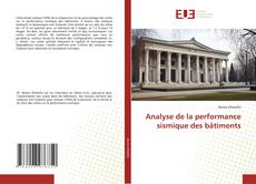 Buchcover von Analyse de la performance sismique des bâtiments
