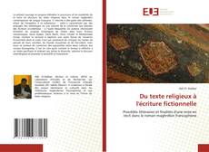 Copertina di Du texte religieux à l'écriture fictionnelle