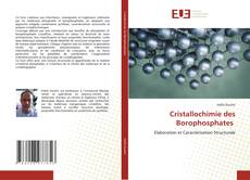 Cristallochimie des Borophosphates kitap kapağı