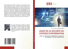 Couverture de AUDIT DE LA SECURITE DU SYSTEME D’INFORMATION