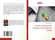 Buchcover von L’IE dans la transformation systémique et économique du Sénégal