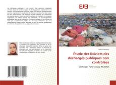 Copertina di Étude des lixiviats des décharges publiques non contrôlées