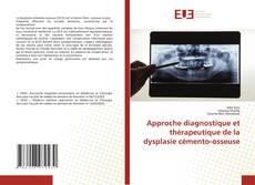 Buchcover von Approche diagnostique et thérapeutique de la dysplasie cémento-osseuse