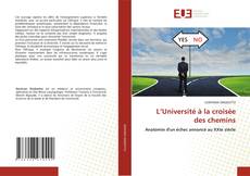 L’Université à la croisée des chemins kitap kapağı