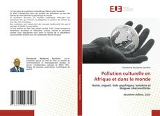 Pollution culturelle en Afrique et dans le monde kitap kapağı