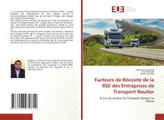Buchcover von Facteurs de Réussite de la RSE des Entreprises de Transport Routier