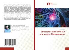 Structure Sasakienne sur une variété Riemannienne kitap kapağı