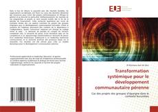 Transformation systémique pour le développement communautaire pérenne kitap kapağı