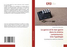 Capa do livro de Le genre et le non genre dans le cinéma camerounais: Une Typologie 