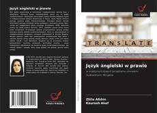 Portada del libro de Język angielski w prawie