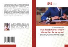 Copertina di Mandat(s) impreratif(s) et dissolution du parlement