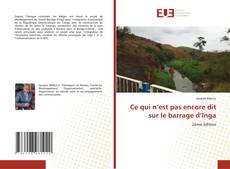 Ce qui n’est pas encore dit sur le barrage d’Inga kitap kapağı