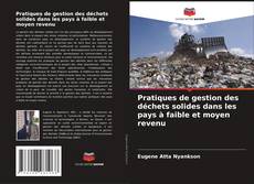 Copertina di Pratiques de gestion des déchets solides dans les pays à faible et moyen revenu