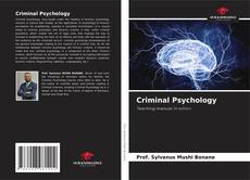 Portada del libro de Criminal Psychology