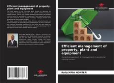 Capa do livro de Efficient management of property, plant and equipment 
