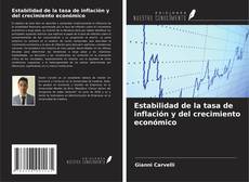 Buchcover von Estabilidad de la tasa de inflación y del crecimiento económico