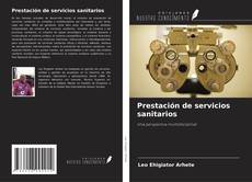 Buchcover von Prestación de servicios sanitarios