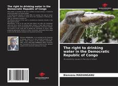 Capa do livro de The right to drinking water in the Democratic Republic of Congo 